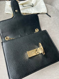 Gucci Interlocking GG Black Small Shoulder Bag