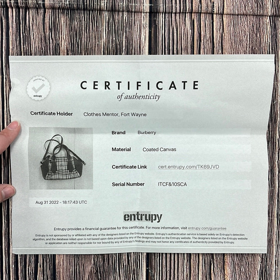 Handbag Luxury Designer By Burberry  Size: Medium