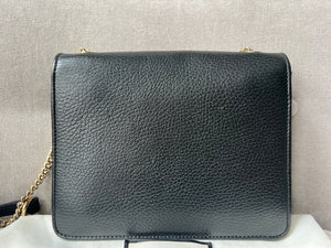 Gucci Interlocking GG Black Small Shoulder Bag