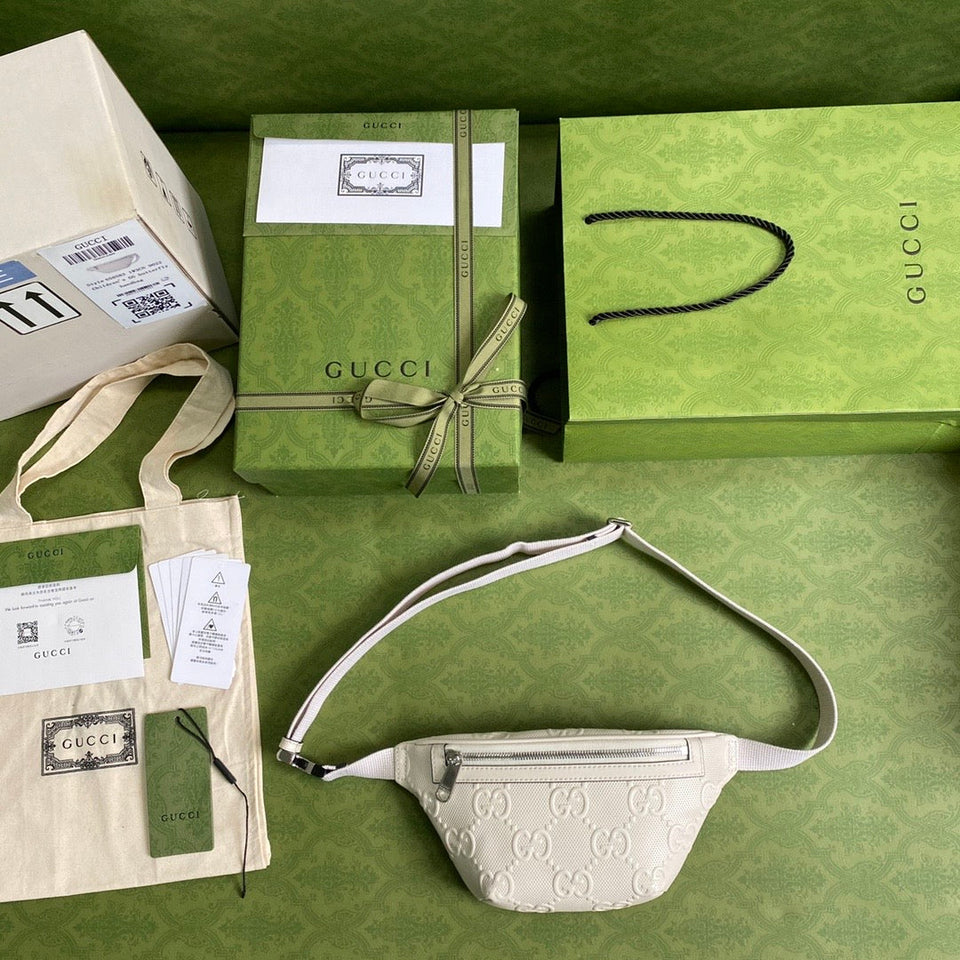 Gucci GG Embossed Belt Bag