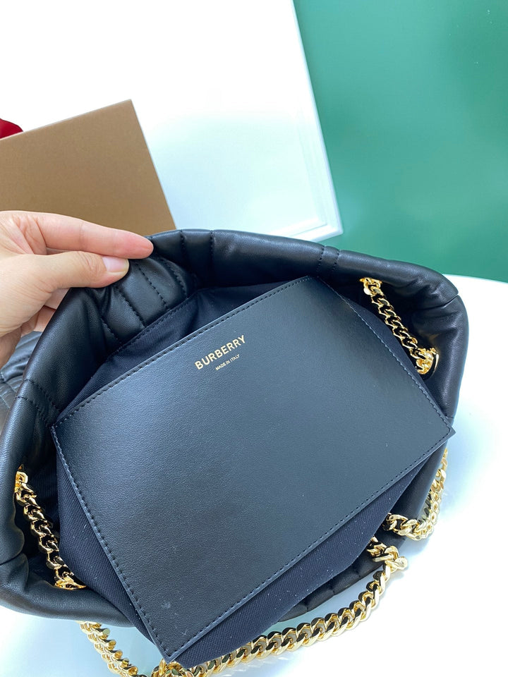 Burberry Small Quilted Lambskin Lola Bucket Bag