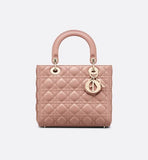 MeChristian Dior Bag Blush Cannage Lambskin