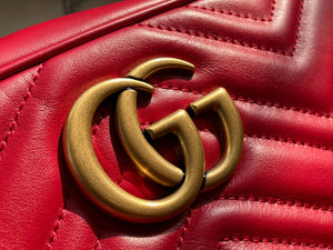 Gucci GG Marmont Small Matelasse Shoulder Bag