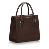 Burberry Brown Dark Others Leather Handbag United Kingdom