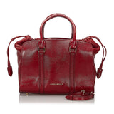Burberry Red Bordeaux Others Leather Dinton Satchel United Kingdom