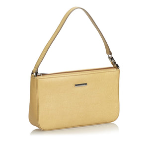 Burberry Brown Beige Others Leather Baguette United Kingdom