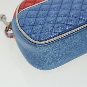 GUCCI Horse Bit Pochette Shoulder Bag Lamb Skin Red Blue 534951  jk3012