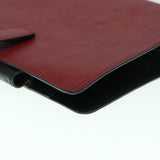LOUIS VUITTON Epi Agenda PM Day Planner Cover Red R20057 LV Auth ki3852
