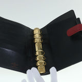 LOUIS VUITTON Epi Agenda PM Day Planner Cover Red R20057 LV Auth ki3852