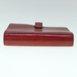 LOUIS VUITTON Epi Agenda PM Day Planner Cover Red R20057 LV Auth ki3852