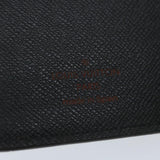 LOUIS VUITTON Epi Agenda PM Day Planner Cover Black R20052 LV Auth ki4021