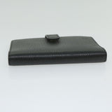 LOUIS VUITTON Epi Agenda PM Day Planner Cover Black R20052 LV Auth ki4021