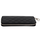 Louis Vuitton Black Damier Graphite Coated Canvas Zip Around Wallet