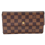 Louis Vuitton Damier Ebene Canvas Sarah Travel Wallet LV-0402N-0105