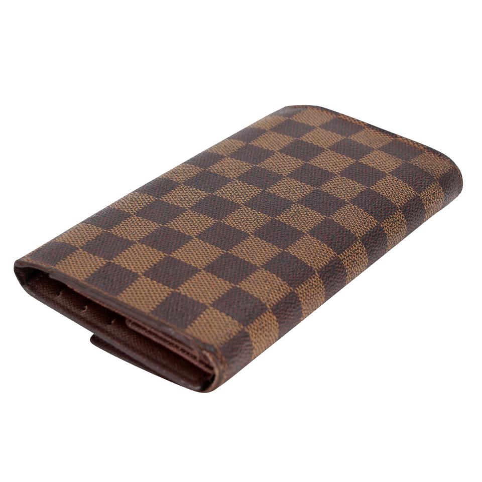 Louis Vuitton Damier Ebene Canvas Sarah Travel Wallet LV-0402N-0105