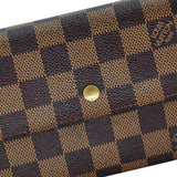 Louis Vuitton Damier Ebene Canvas Sarah Travel Wallet LV-0402N-0105