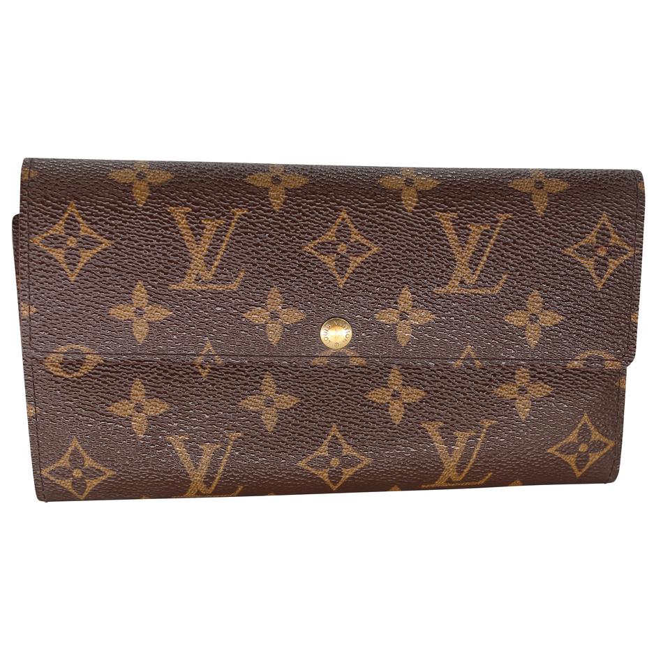 Louis Vuitton Monogram Sarah GM Long Wallet LV-1203P-0009
