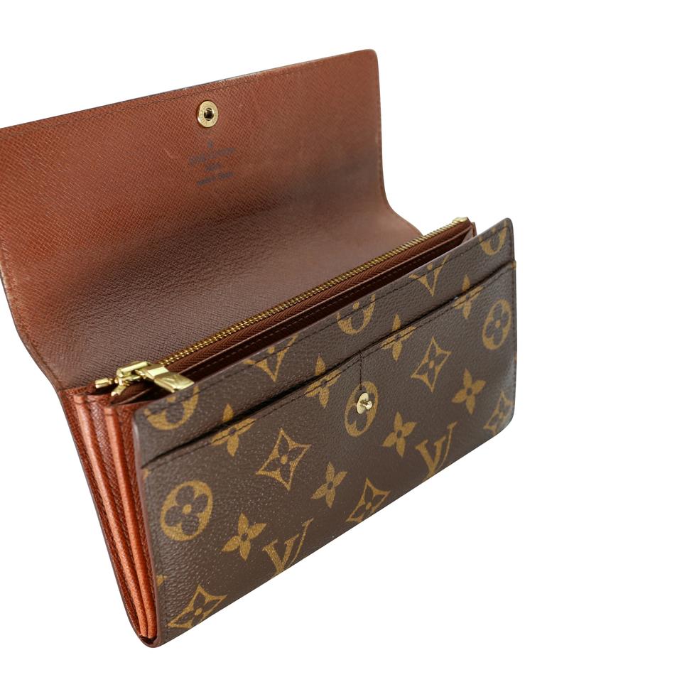 Louis Vuitton Monogram Sarah GM Long Wallet LV-1203P-0009