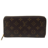 Louis Vuitton Brown Monogram Coated Canvas Zippy Zip Around Wallet
