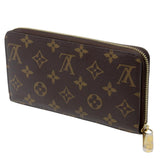Louis Vuitton Brown Monogram Coated Canvas Zippy Zip Around Wallet