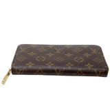 Louis Vuitton Brown Monogram Coated Canvas Zippy Zip Around Wallet