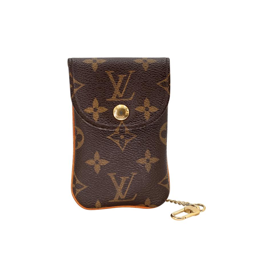 Louis Vuitton Pochette Case Monogram Keychain Wallet LV-1202P-0015