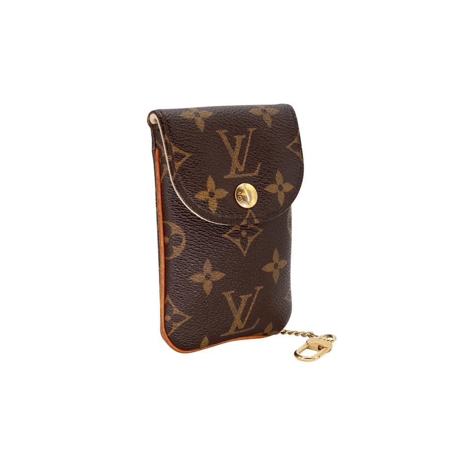 Louis Vuitton Pochette Case Monogram Keychain Wallet LV-1202P-0015