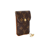 Louis Vuitton Pochette Case Monogram Keychain Wallet LV-1202P-0015
