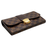 Louis Vuitton Sistina Damier Ebene GM Wallet LV-W1217P-0007