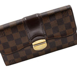 Louis Vuitton Sistina Damier Ebene GM Wallet LV-W1217P-0007