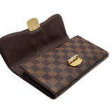 Louis Vuitton Sistina Damier Ebene GM Wallet LV-W1217P-0007