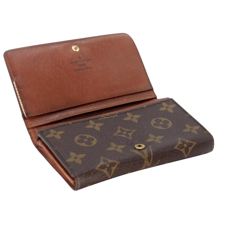 Louis Vuitton Tresor MM Monogram Wallet LV-0930P-0004