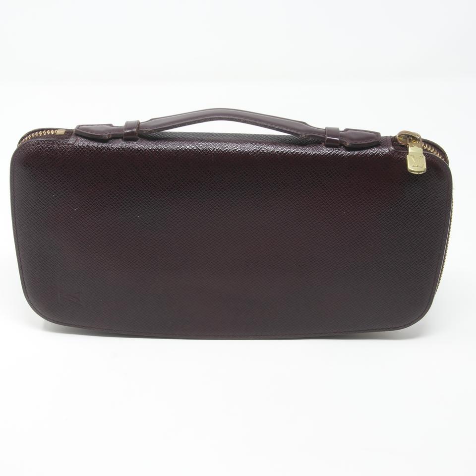Louis Vuitton Organizer Zip Taiga Leather Atoll Travel Wallet LV-1028P-0001