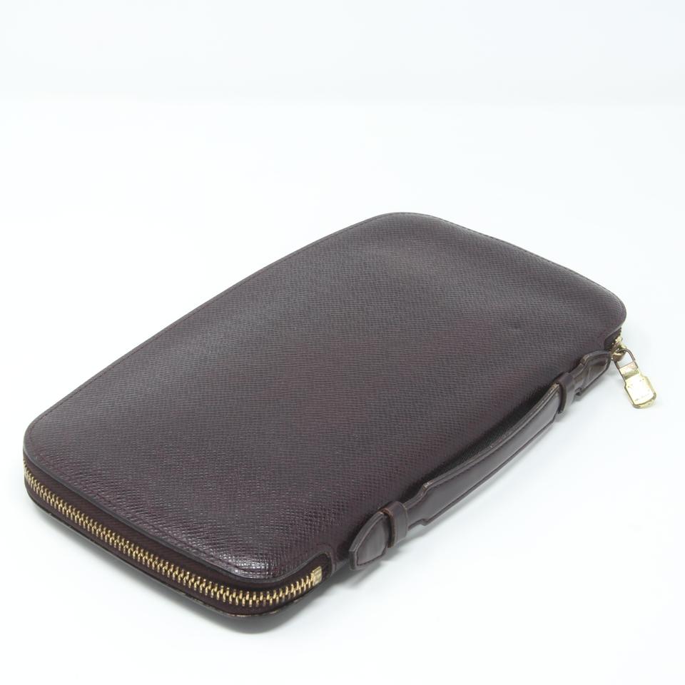 Louis Vuitton Organizer Zip Taiga Leather Atoll Travel Wallet LV-1028P-0001