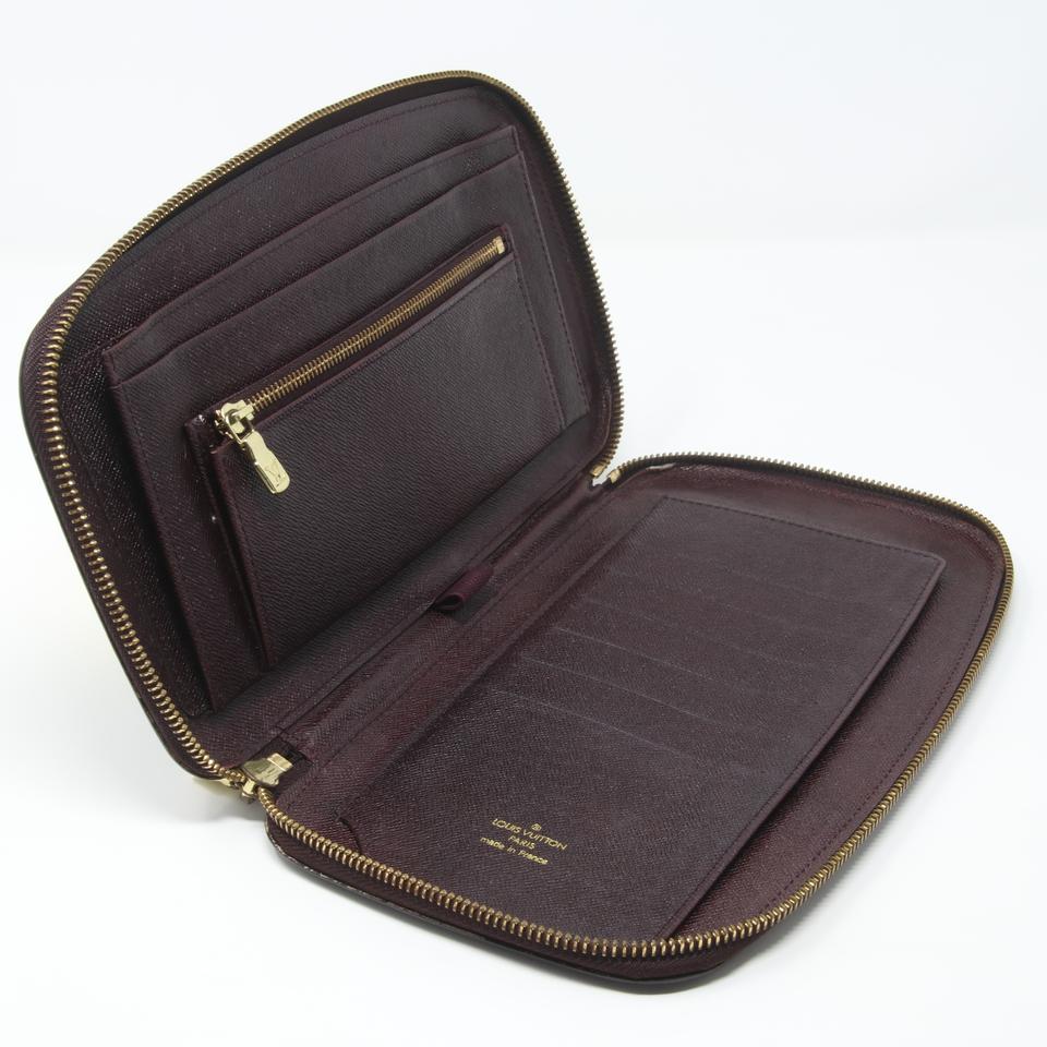 Louis Vuitton Organizer Zip Taiga Leather Atoll Travel Wallet LV-1028P-0001