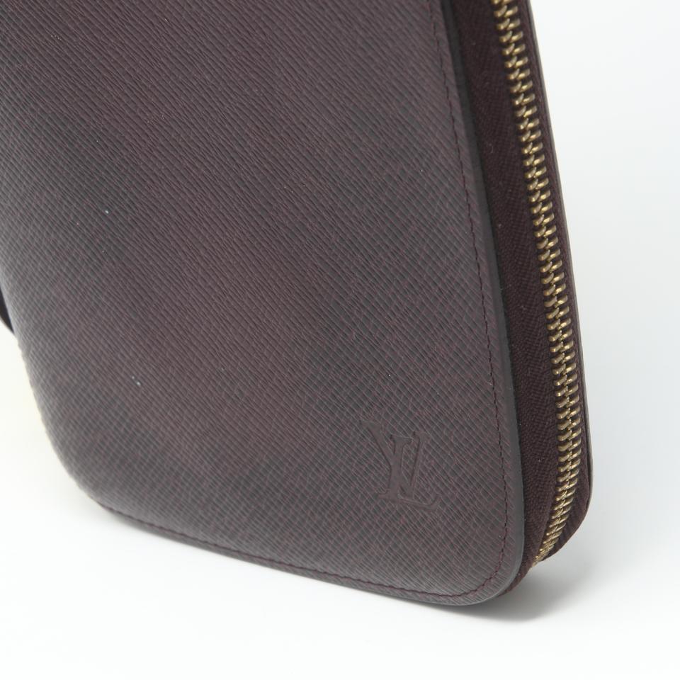 Louis Vuitton Organizer Zip Taiga Leather Atoll Travel Wallet LV-1028P-0001
