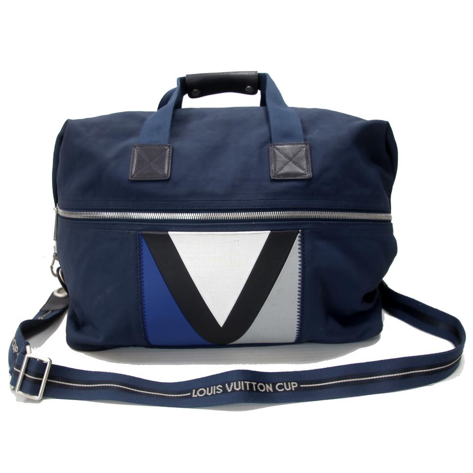 Louis Vuitton America's Cup Duffle Travel Overnight Bag LV-1118P-0001