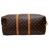 Louis Vuitton Keepall 50 Monogram Canvas Bandouliere Travel Bag LV-0829N-0001