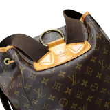 Louis Vuitton Drawstring Montsouris Monogram Canvas Backpack LV-B0505P-0001