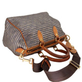 Louis Vuitton Speedy Eden Limited Edition Bandouliere Pesh Monogram Canvas Cross Body Bag
