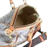 Louis Vuitton Speedy Eden Limited Edition Bandouliere Pesh Monogram Canvas Cross Body Bag