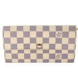 Louis Vuitton Sarah GM Large Azur Canvas Wallet LV-0729N-0003