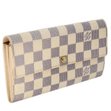 Louis Vuitton Sarah GM Large Azur Canvas Wallet LV-0729N-0003