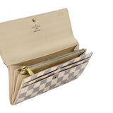 Louis Vuitton Sarah GM Large Azur Canvas Wallet LV-0729N-0003