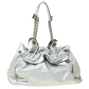 DIOR Silver Suede Le Trente Hobo