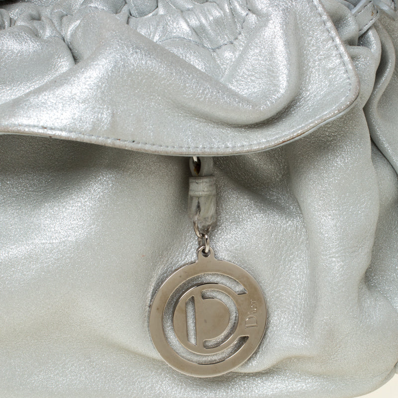 DIOR Silver Suede Le Trente Hobo