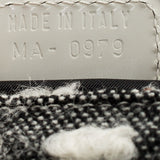 DIOR Grey Tweed Limited Edition Beaded Malice Shoulder Bag