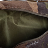 DIOR Green Camouflage Print Shimmer Leather Zip Pouch