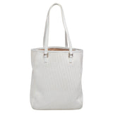 DIOR White issimo Canvas Shopping Tote