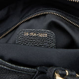 DIOR Black Cannage Leather Bee Hobo